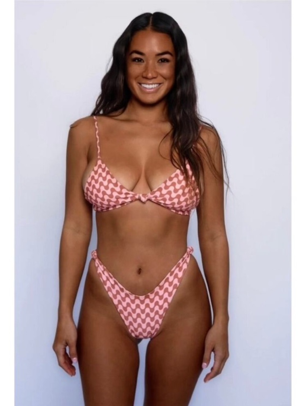 Skatie Sarah Bikini Top in Slater Small